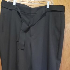 Nine West Black Trousers With Thick Belt